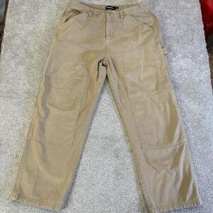 RSQ Tan Double Knee Carpenter Pants Men's 36x32